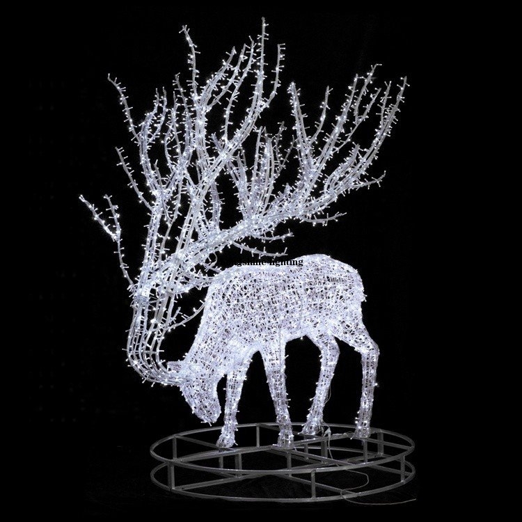 LED reindeer Christmas decoration light outdoor decoration