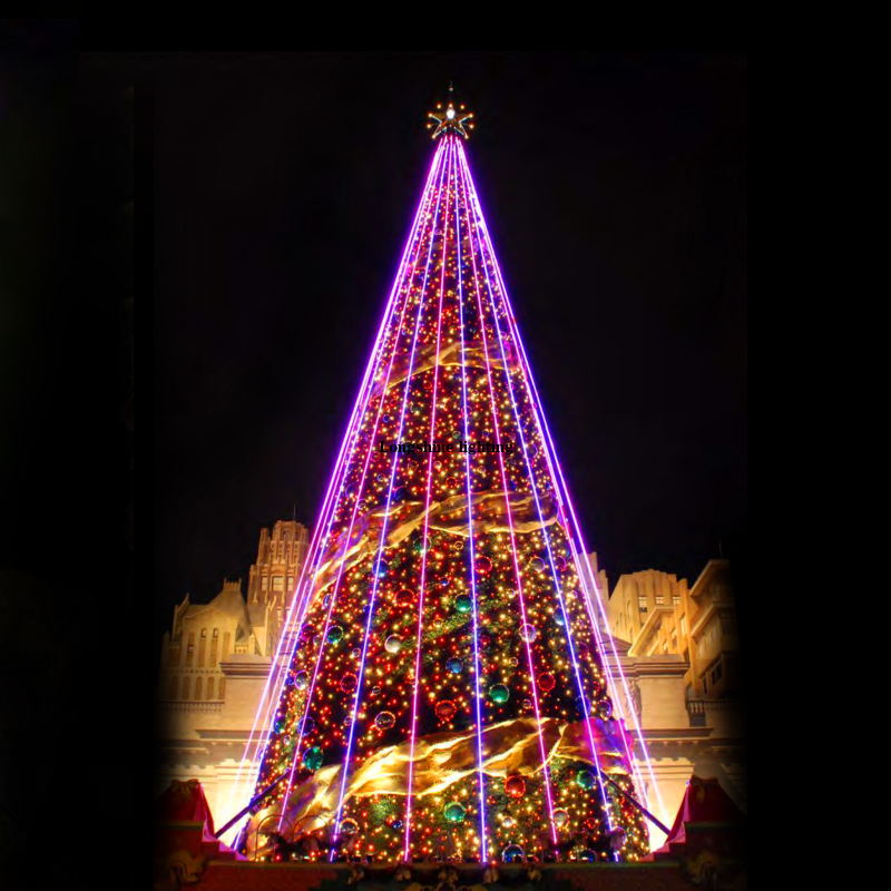 Wholesale New Latest Waterproof 3d outdoor led Decoration christmas tree giant